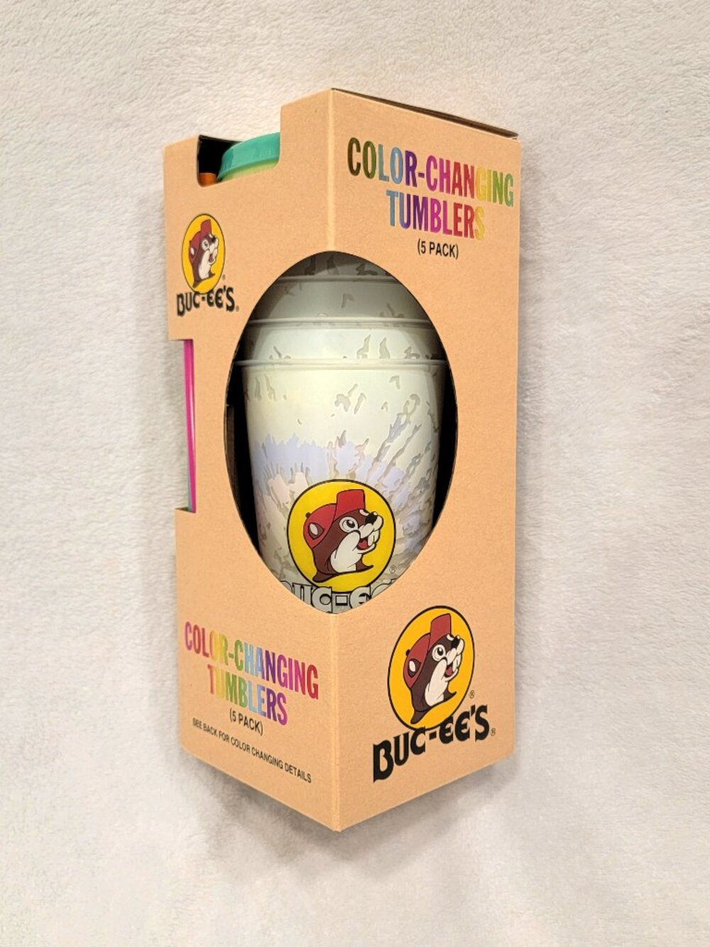 Buc-ee's Tie Dye Color Changing Tumblers